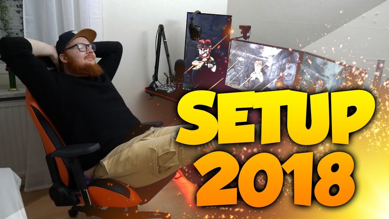 BYGGER MIN DRÖM SETUP 2018!