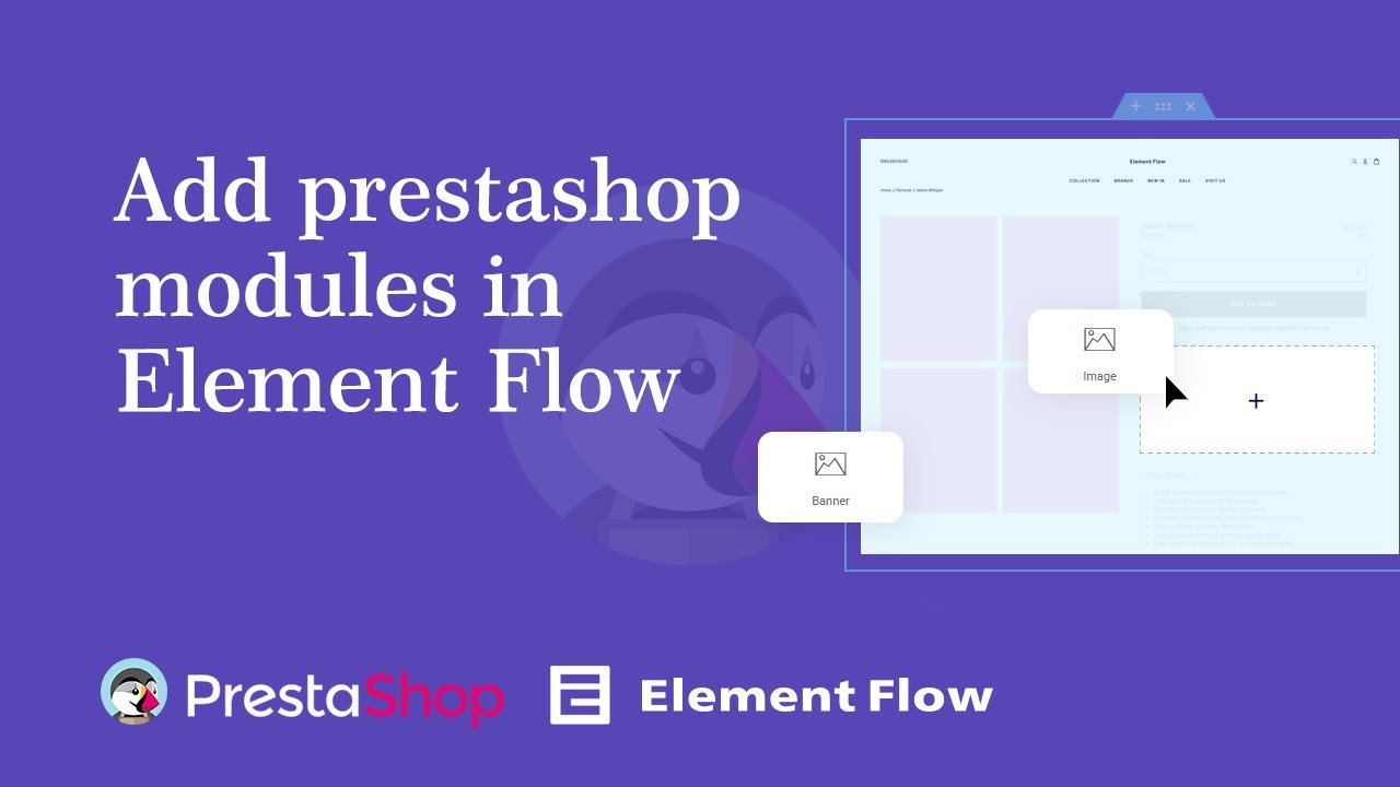 How to add PrestaShop modules in Element Flow