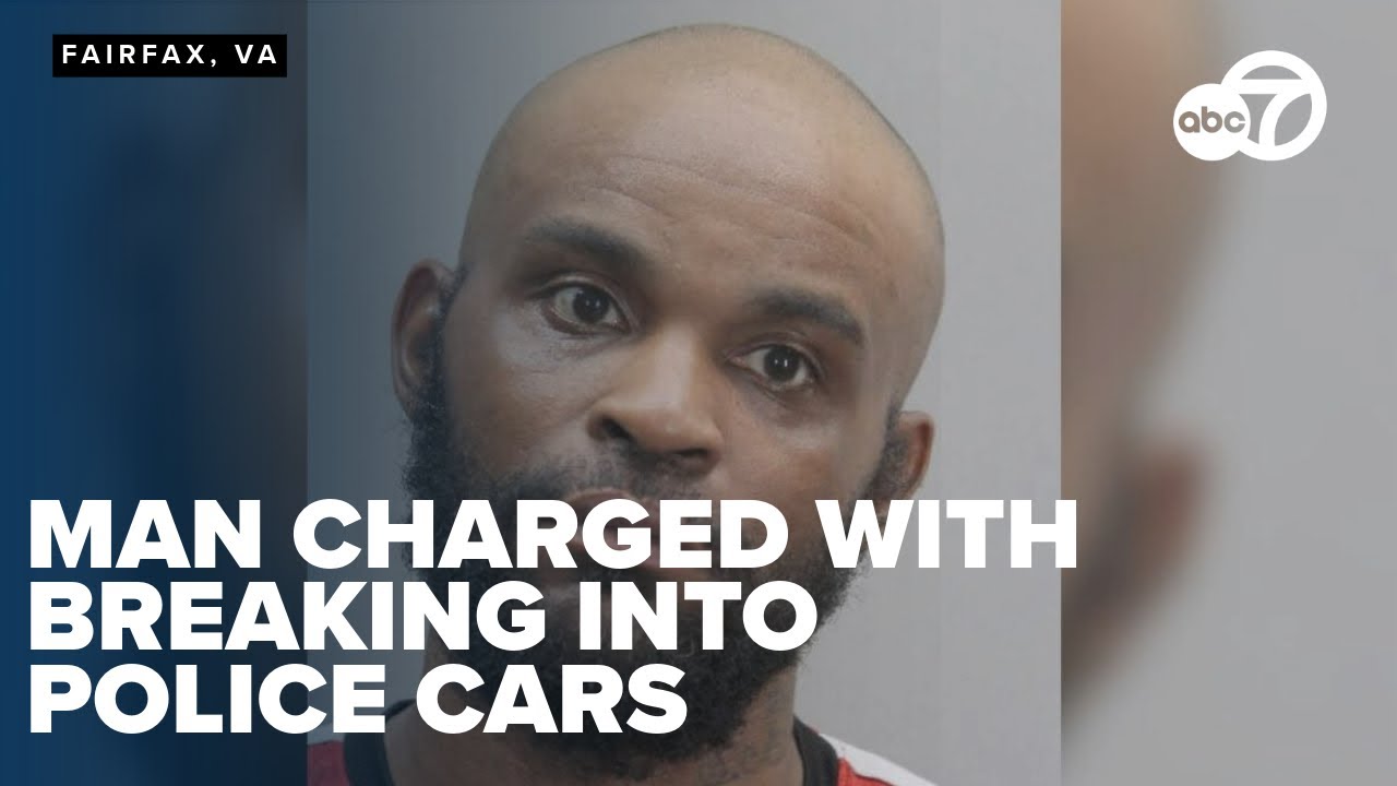 DC Man Arrested Five Times Charged With Stealing From Police Cars in Virginia