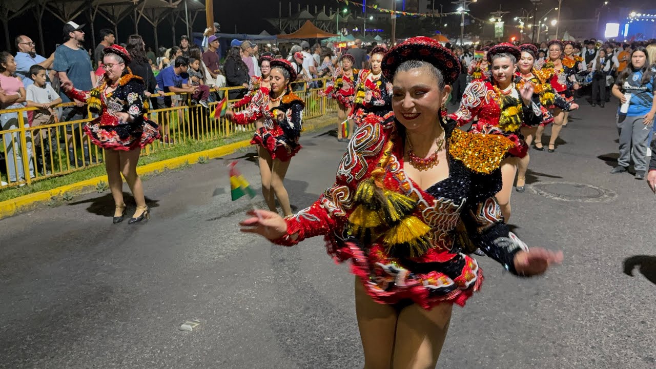 🎊🎺Caporales San Sim&oacute;n Santa Cruz ~ Carnaval Andino Iquique 2025🎊🎺