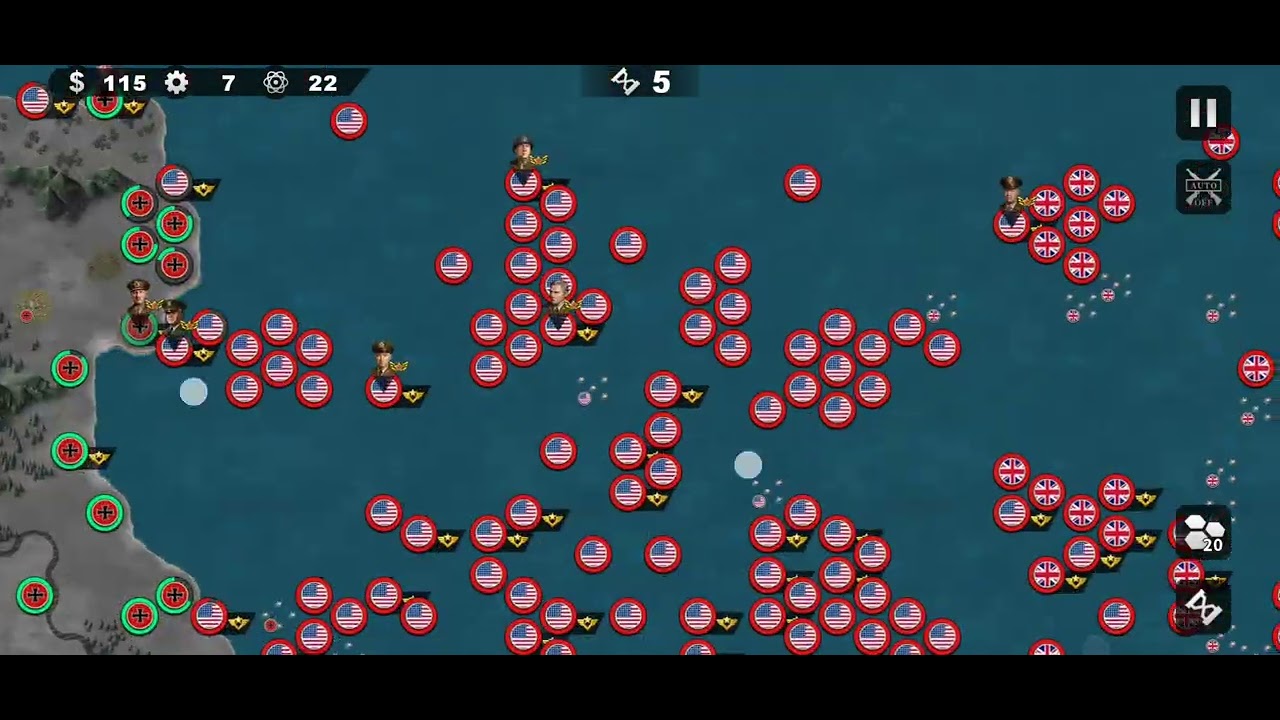 World Conqueror 4 Normandy Landing. 세계정복자4 노르망디 상륙작전 