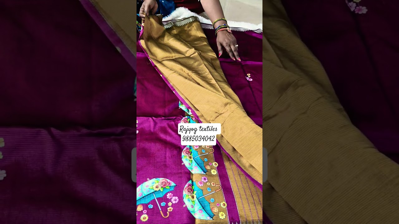 My husband tried to drape a saree... 🤦&zwj;♂️😂#SareeChallenge #CoupleComedy #TextileHumor#rajyogtextiles