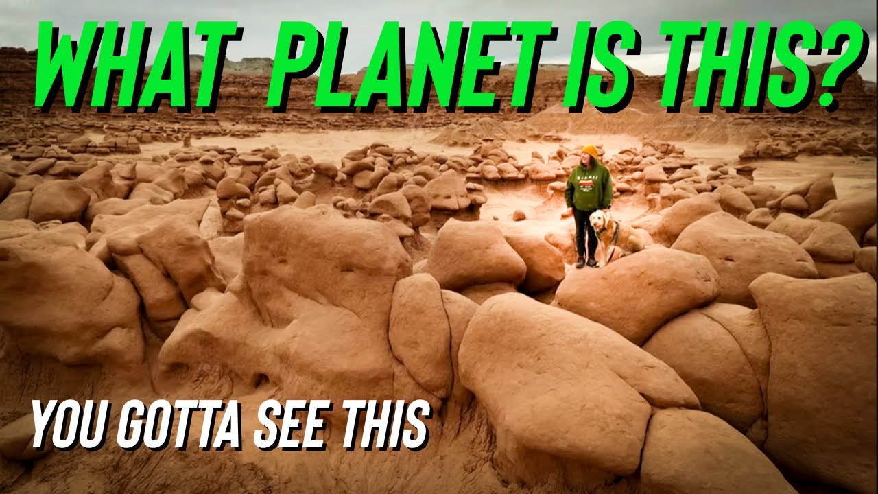 UTAHS MUST-SEE STATE PARK--Goblin Valley-- Episode 2  GOBLINS & HOODOOS...OH MY!!!