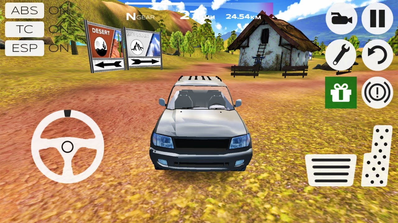 Extreme SUV Driving Simulator 3D: White Suv Offroad Driving - Android GamePlay 2020