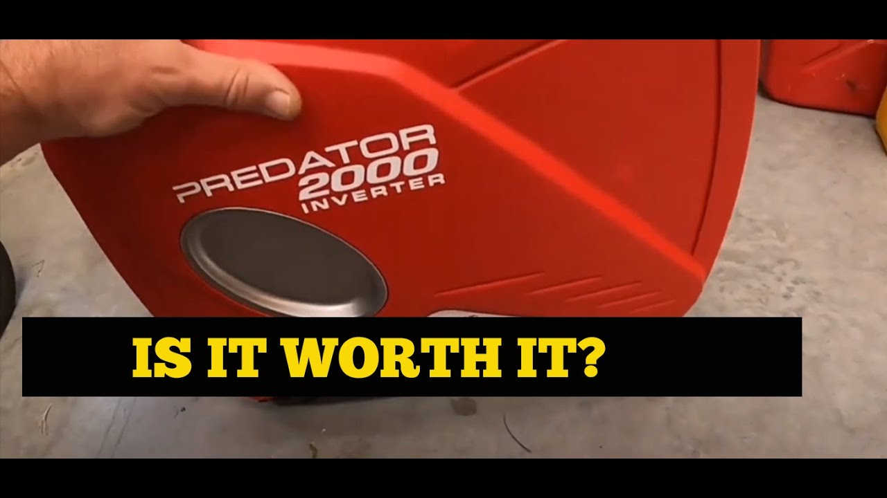 Harbor Freight Predator | 2000 Watt Super Quiet Inverter Generator