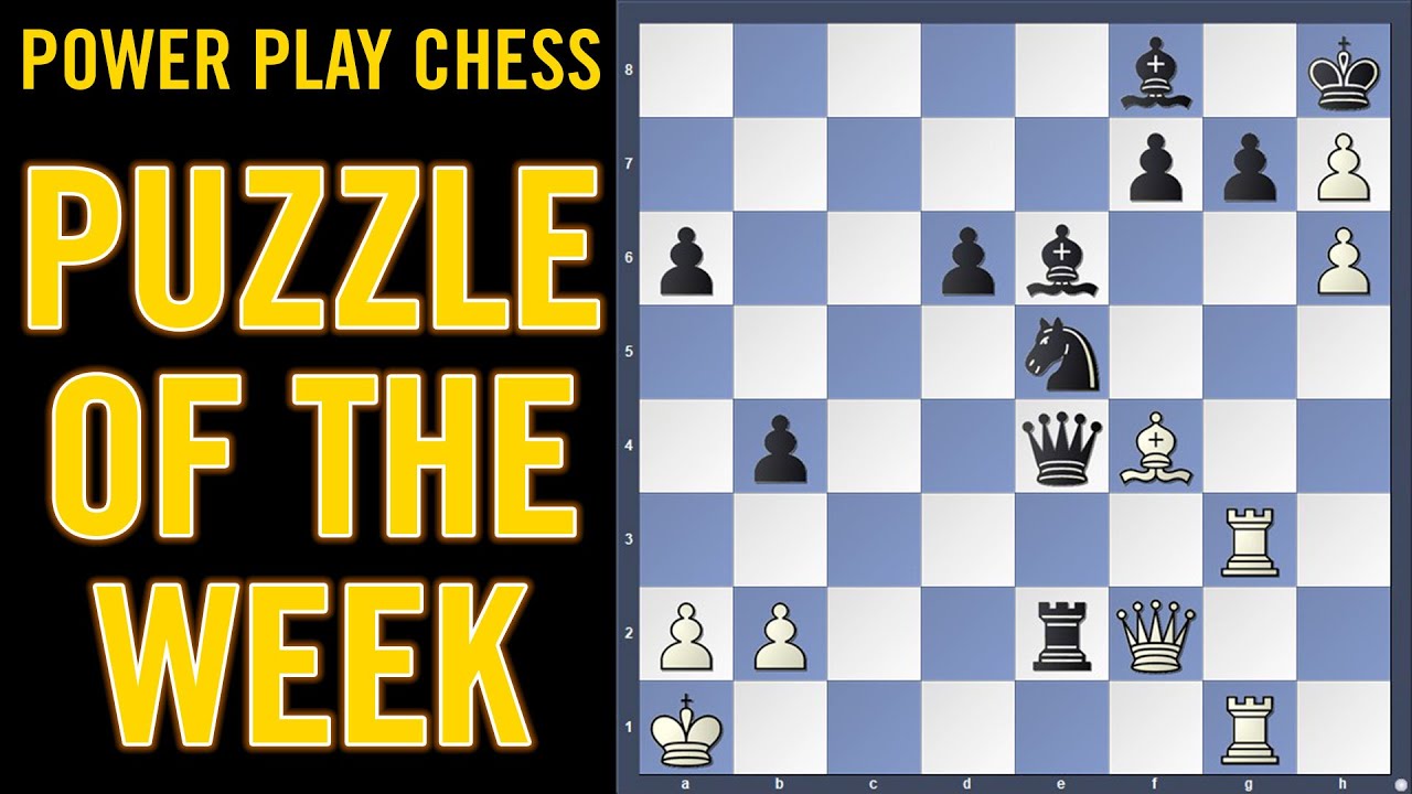Chess puzzle of the week -  WHITE TO PLAY | Caruana vs Murzin, World Blitz, Doha 2025