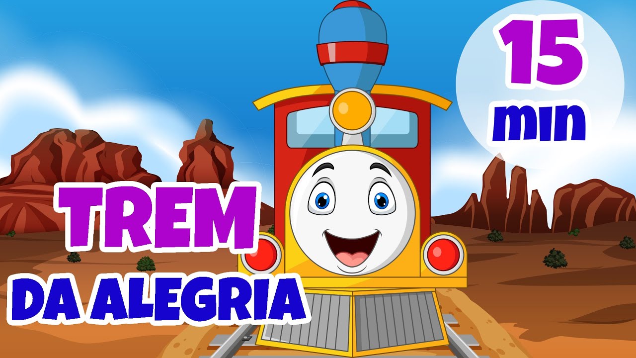 Trem da Alegria - Giramille 17 min | Desenho Animado Musical