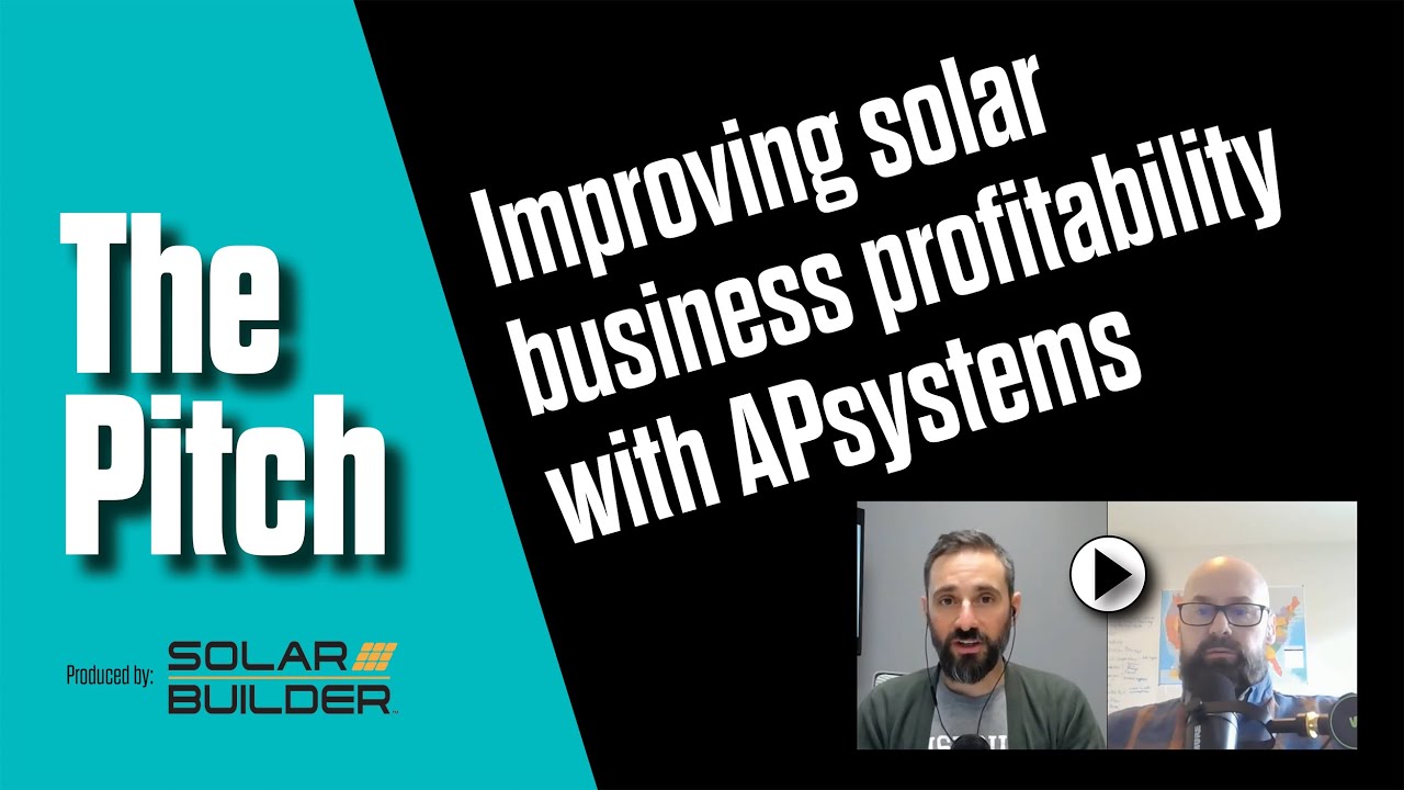 Improving solar business profitability with APsystems | The Pitch