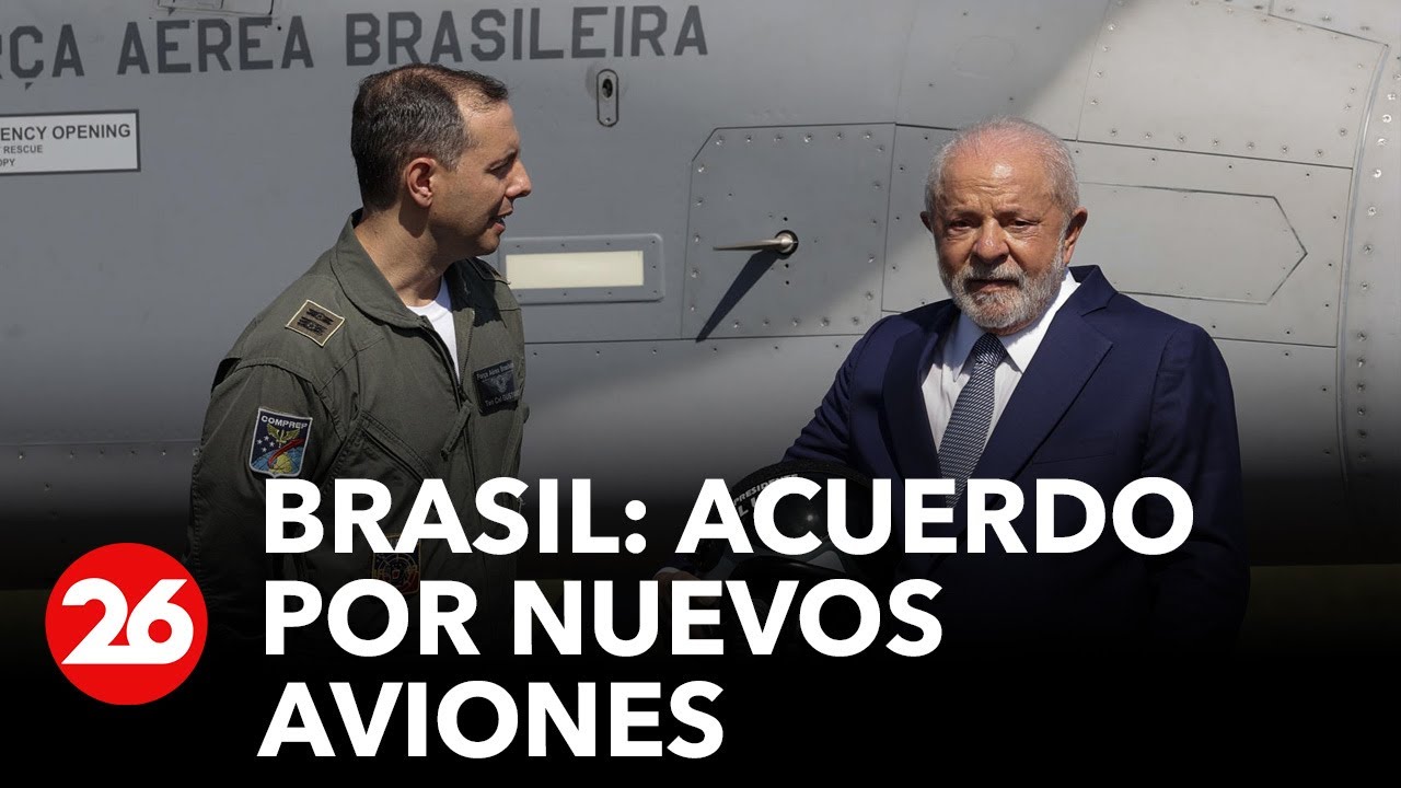 BRASIL | Acuerdo por nuevos aviones de combate