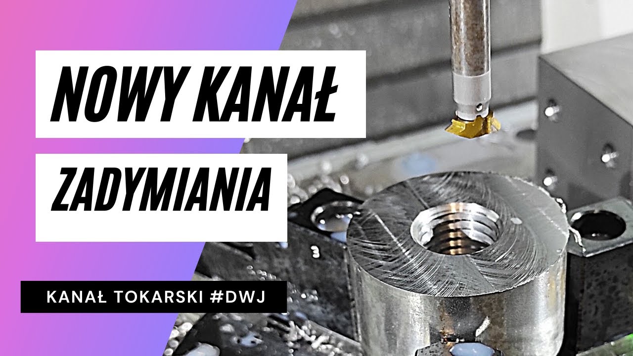 Dowiedz się jak frezować GWINT! Odpalamy kolejną petardę! [Operator CNC 2.0 #60] #cnc #thread