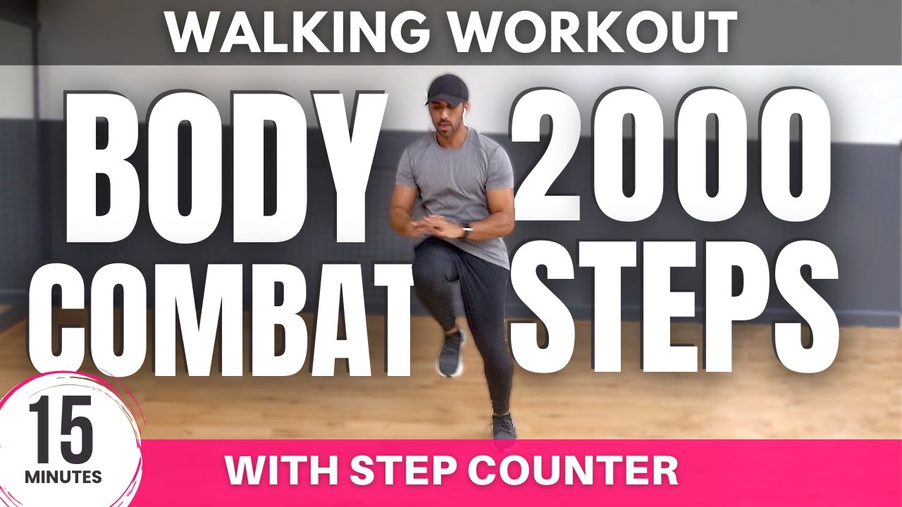 Тренировка с ходьбой для сжигания жира | Body Combat | Ежедневные тренировки дома