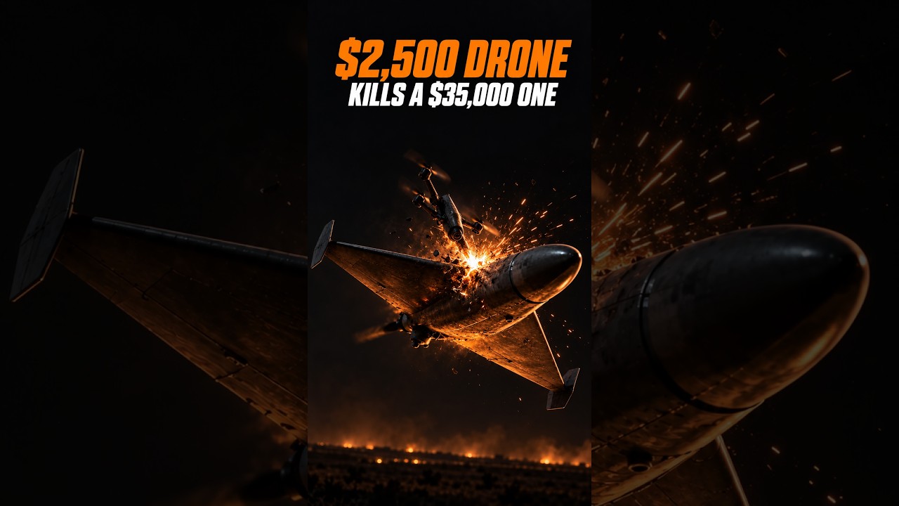 A $35,000 Drone vs a $4M Missile