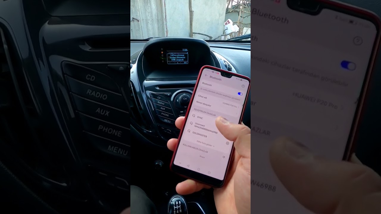 Ford Courier Bluetooth Bağlantısı Nasıl Yapılır ? #courier #bluetooth #keşfet #gopro #ford #sync