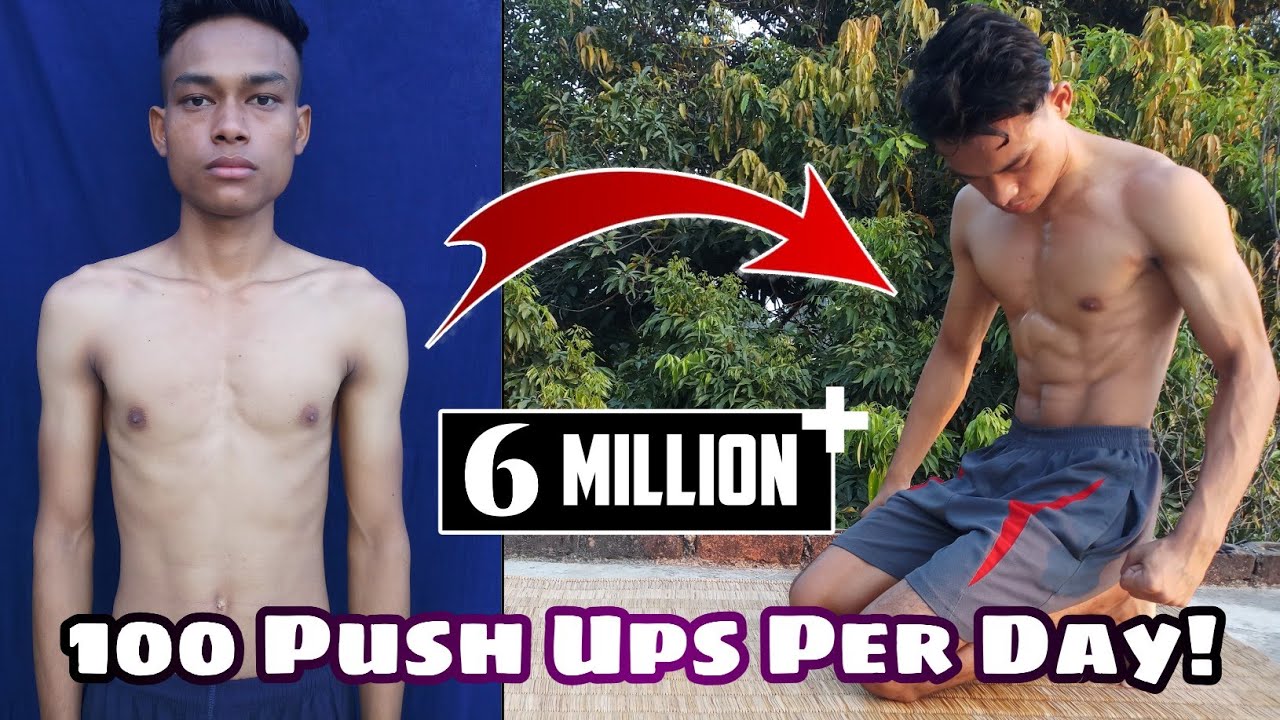 100 Push Ups a Day Challenge (30 Days Honest Result)