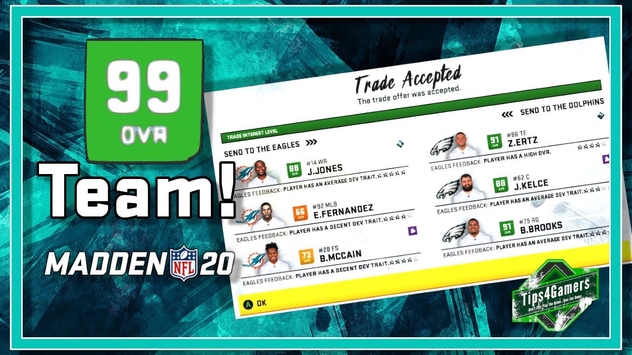 Turn Your Madden 20 Franchise Team into a 99 Overall with These Madden 20 Trade/Contract Tips