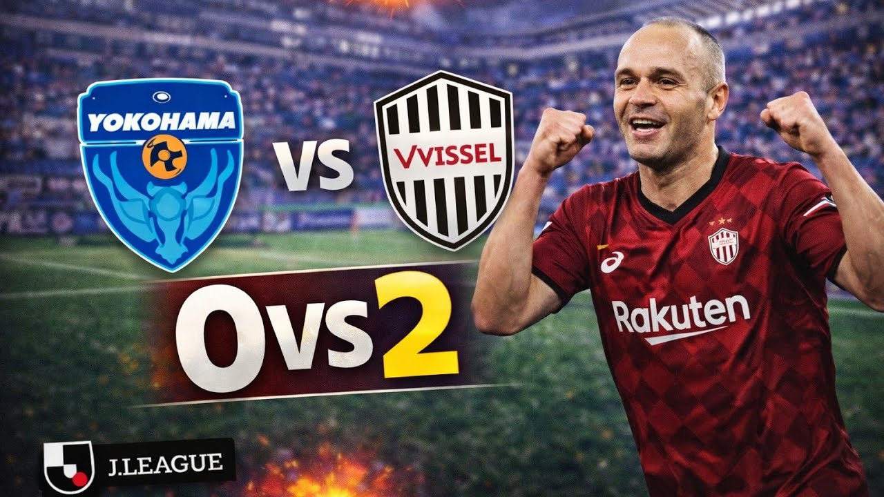 Campeonato japonês 2022 Meiji Yasuda j1 R9 Yokohama 0X2 Vissel Kobe
