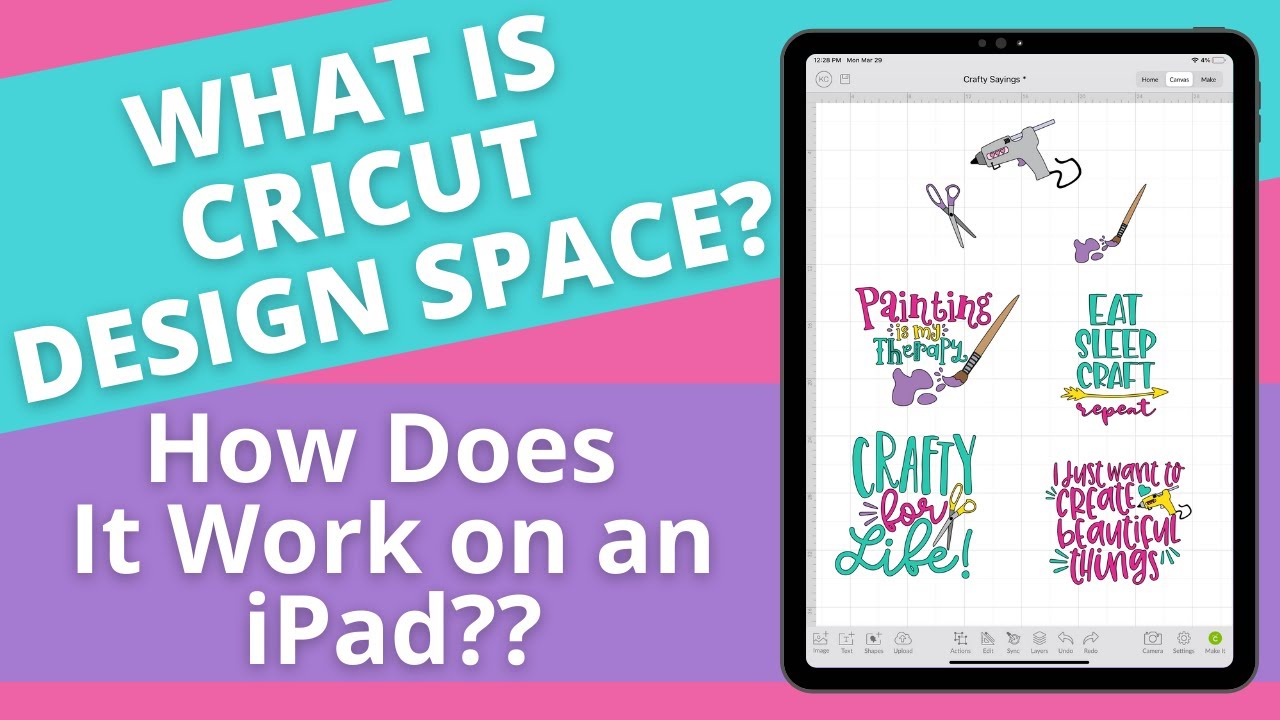 Что такое Cricut Design Space и как оно работает на iPad? #cricutmade