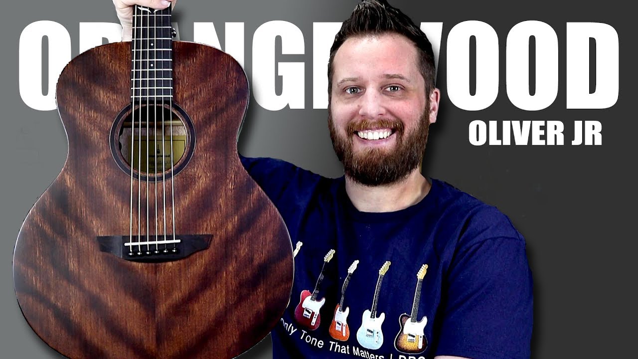 Playing The BEAUTIFUL New Guitar From Orangewood! - The OLIVER JR!