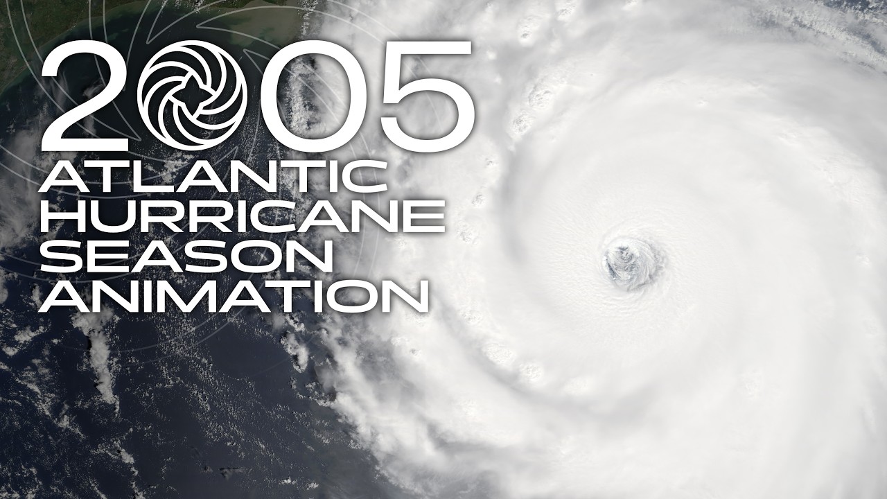 A Record-Breaking Hurricane Season | 2005 Hurricane Season Animation