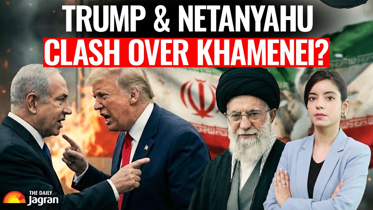 Кто положит конец Хаменеи? Трамп и Нетаньяху спорят из-за Ирана! Нетаньяху хочет полного уничтоже...