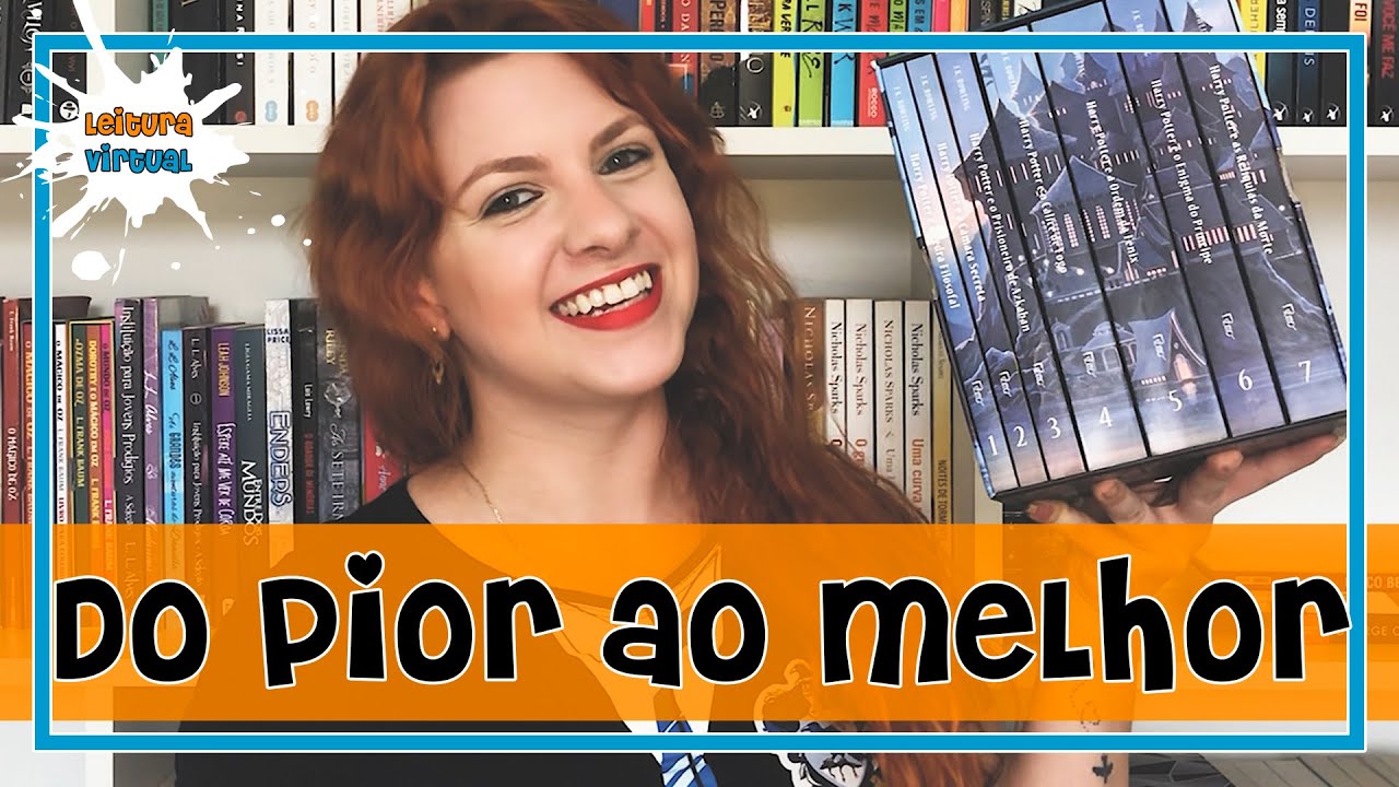 Classifiquei os livros de Harry Potter do pior para o melhor | Leitura virtual por Carol Mariotti