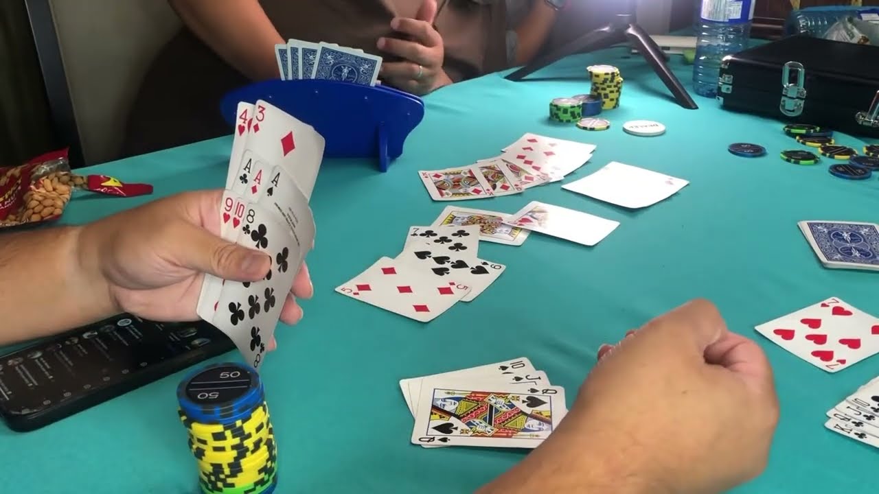 Tara Tongits Game #5 | Card Game | 3-way Camera View