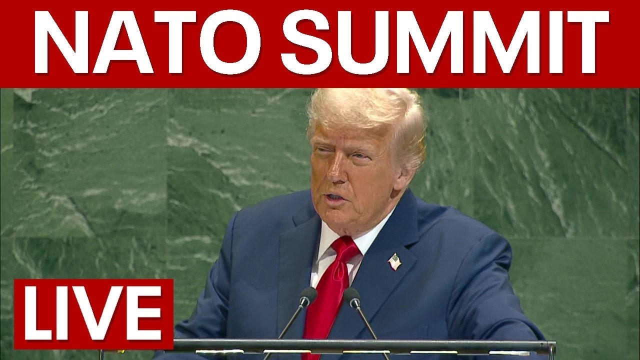 LIVE | Trump speaks at NATO summit