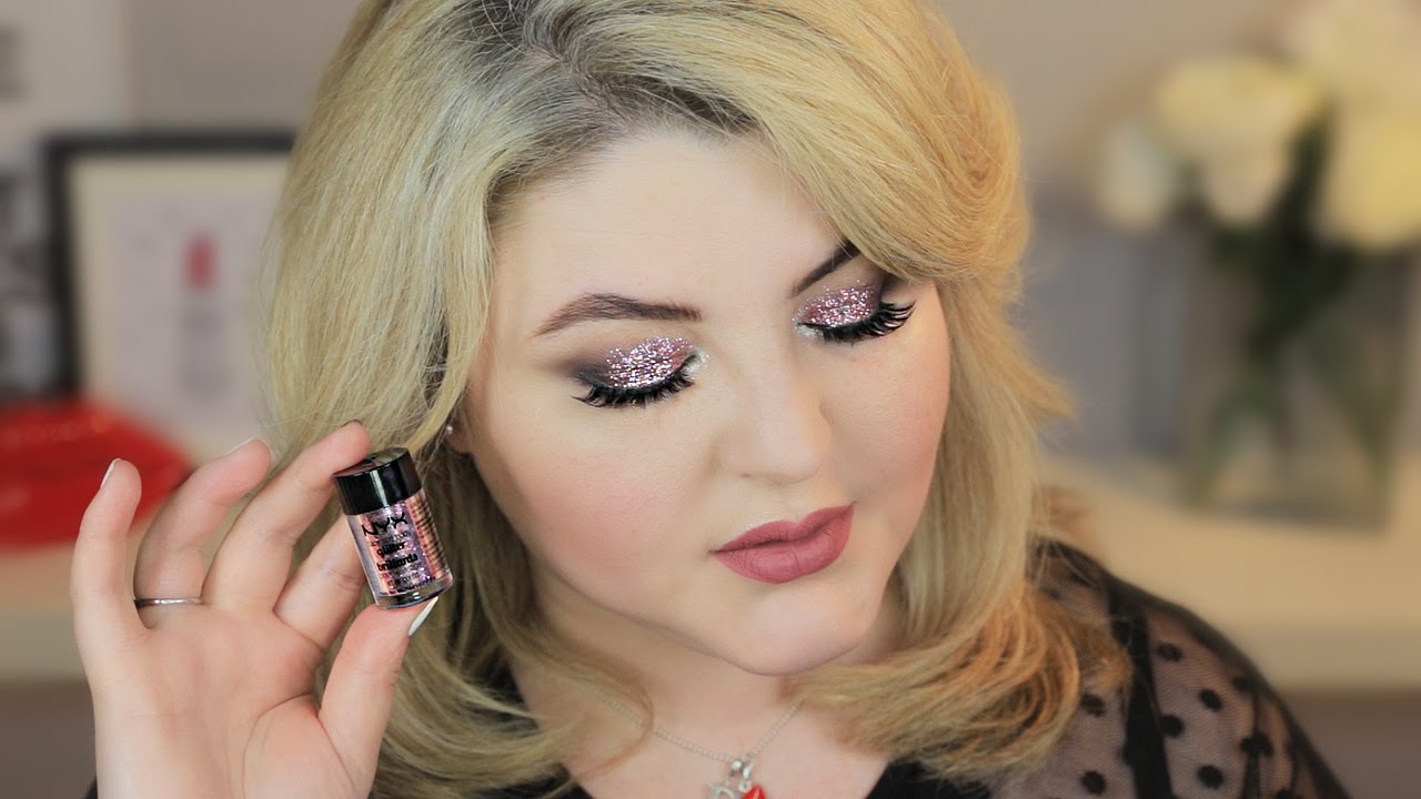 GLAM Glitter MAKE UP / Сверкающий макияж / Диана Суворова