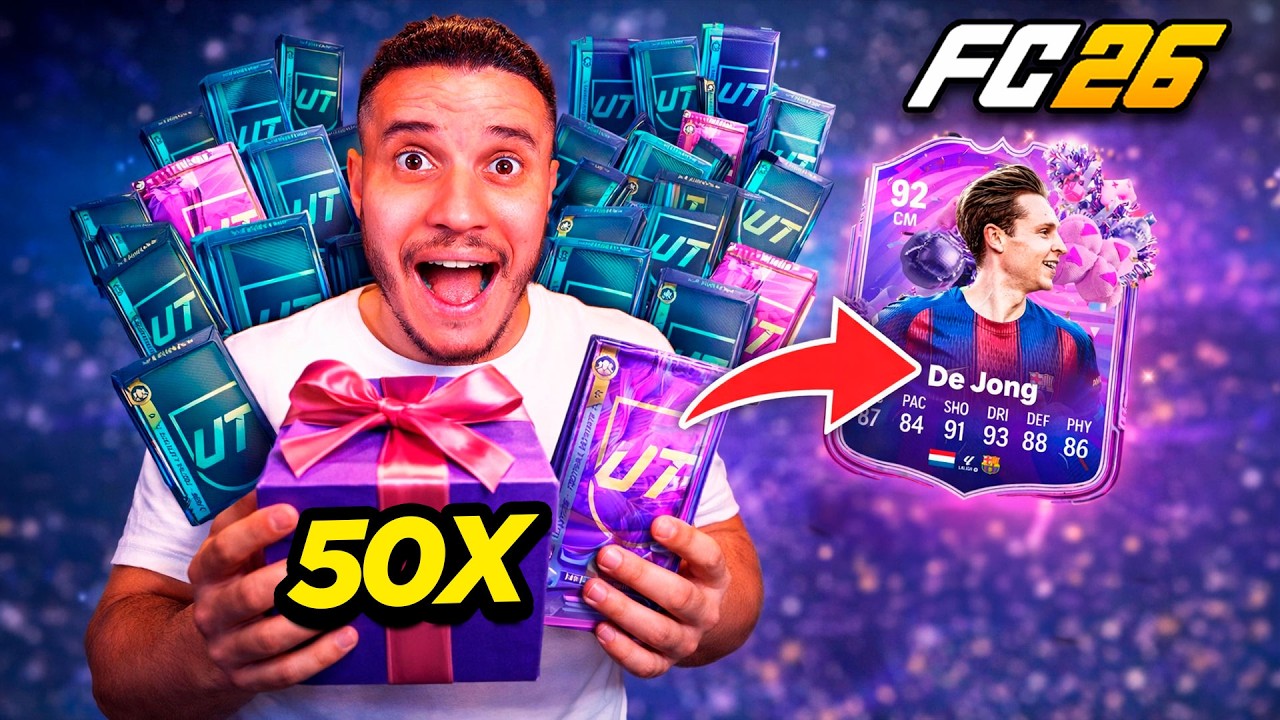 FC 26 l COMO CONSEGUIR 50X PACKS PARA O FUTBIRTHDAY! (VAI SER INSANO!)