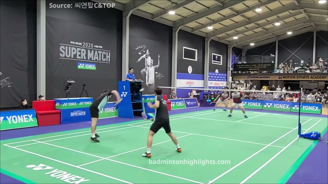 Lee Yong Dae, Kim Gi Jung vs Yoo Yeon Seong, Choi Sol Gyu | BadmintonK