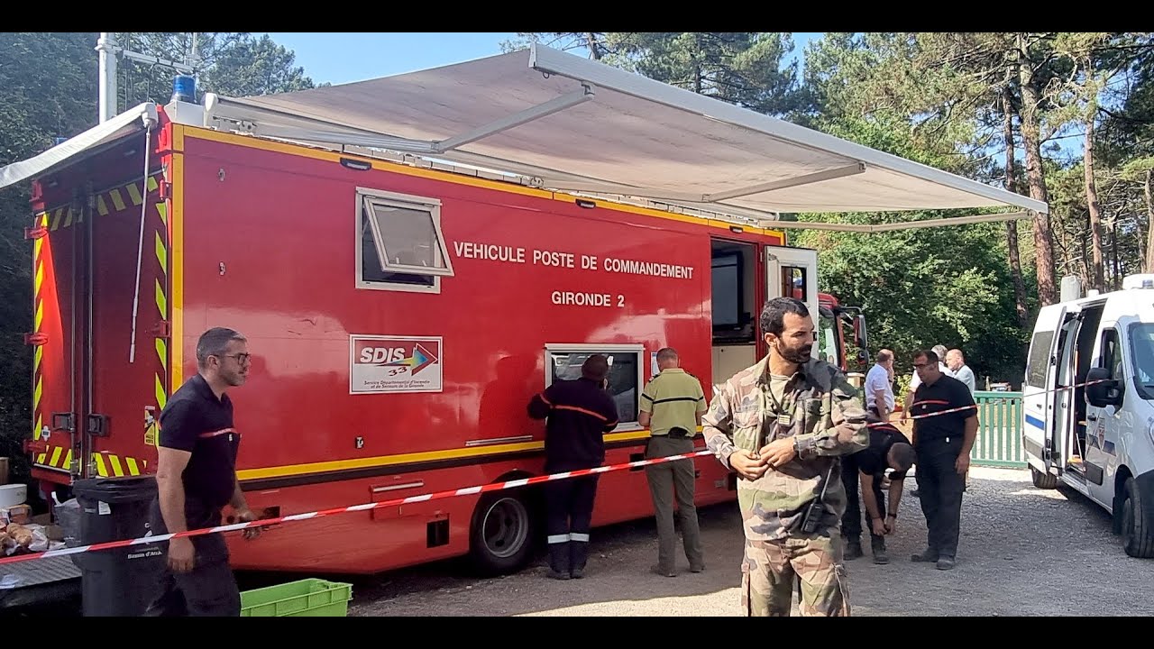 Incendie à La Teste : point de situation du16 juillet 2022