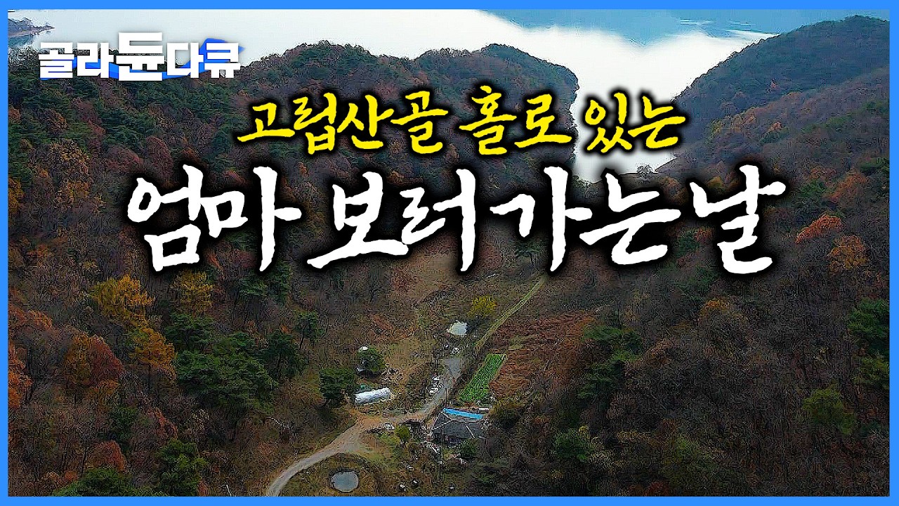 나만 기다리는 엄마 얼굴. 산골짜기에 홀로 있는 엄마 보러가는 날｜한국기행｜
