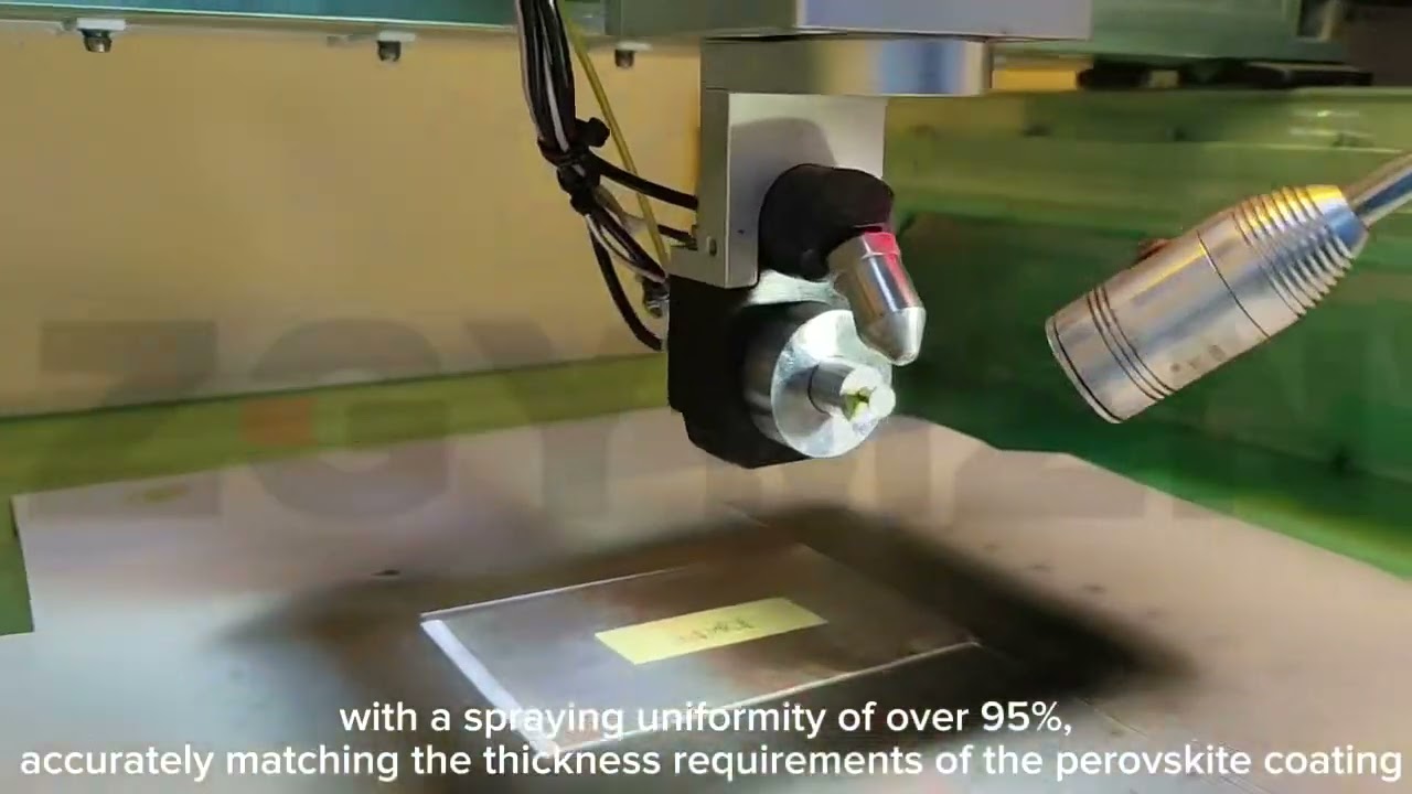 spray display of perovskite