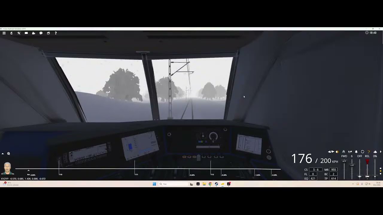 intercity juna ic963 sr3 Oulu-Turun-satama6/6. Karjaa-Turun-satama