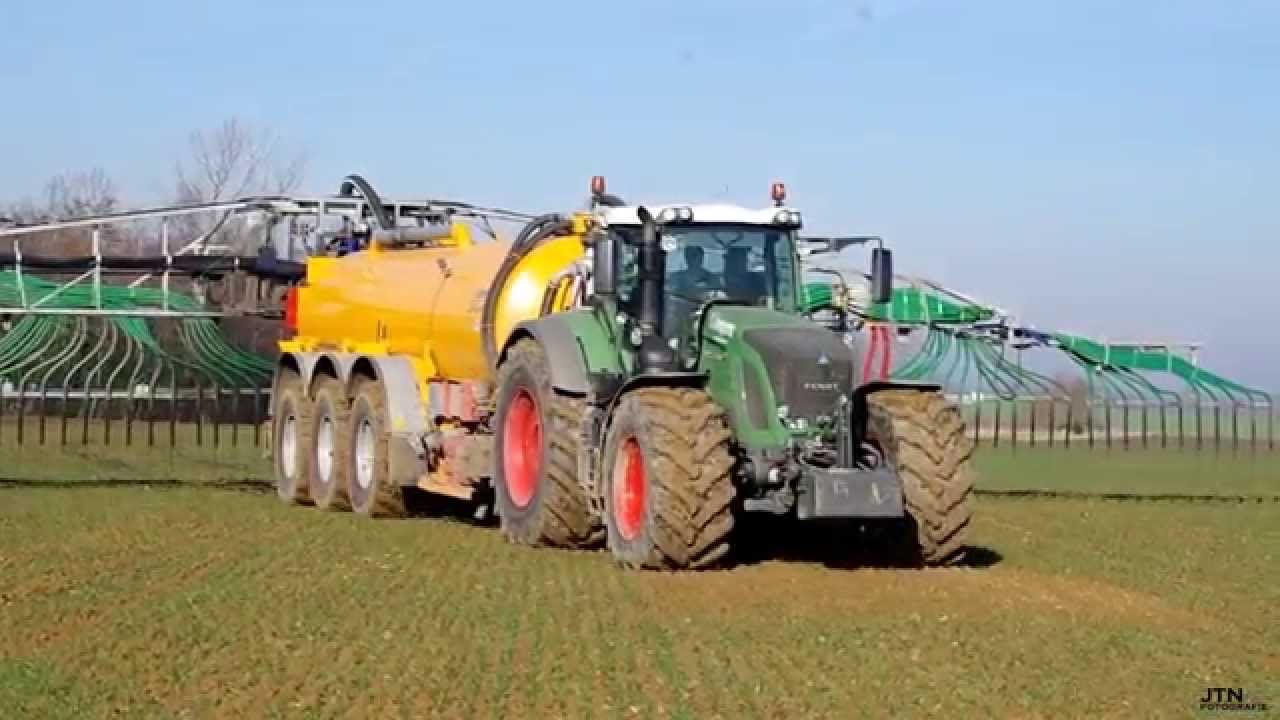 Fendt 939 SCR Vario & Veenhuis Tridem Güllefass. LU Jumpers