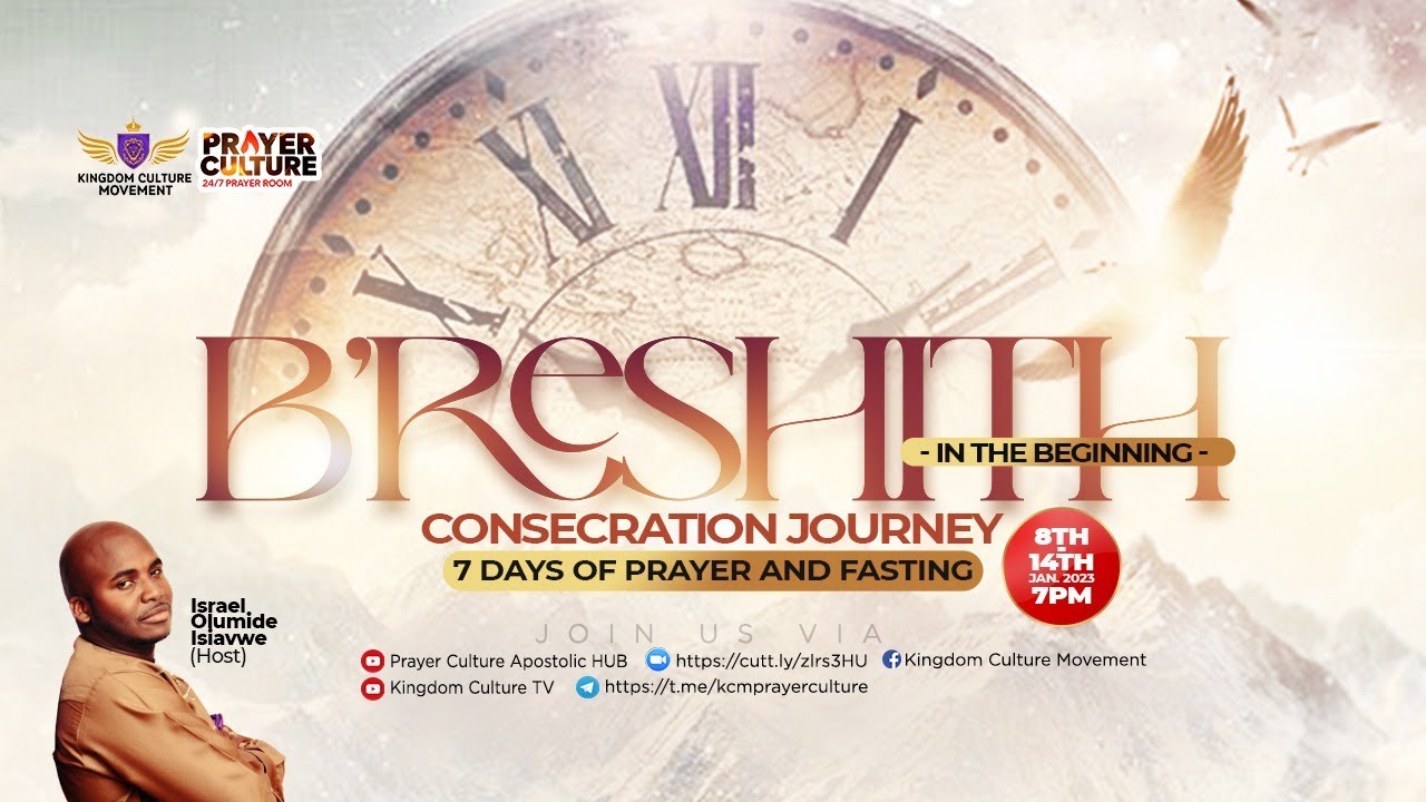 B'Reshith Consecration Journey Night 3 | Rev Israel Olumide Isiavwe | Tuesday 10th Jan 2023