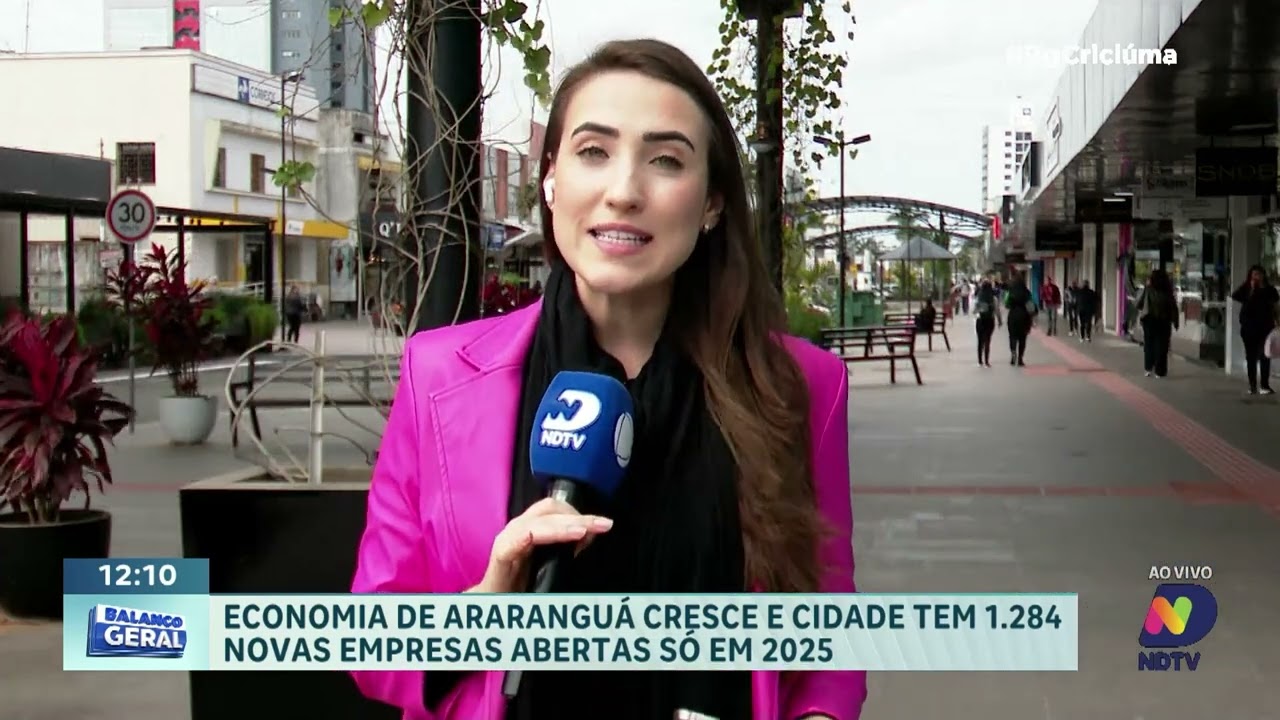Ararangu&aacute; registra 1.284 novas empresas e cresce em 2025