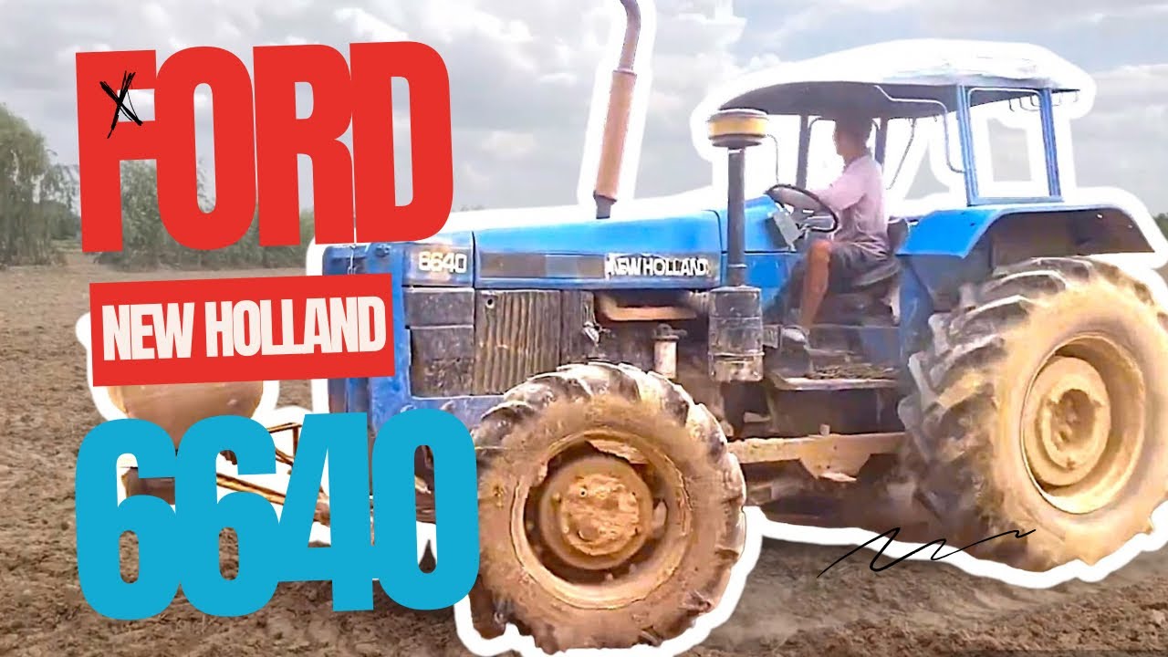 Ford 6640 ไถหว่าน รถไถ ฟอร์ด วิถีชาวบ้าน เกษตรกร สร้างอาชีพ แทรกเตอร์ tractor Thailand trendingvideo
