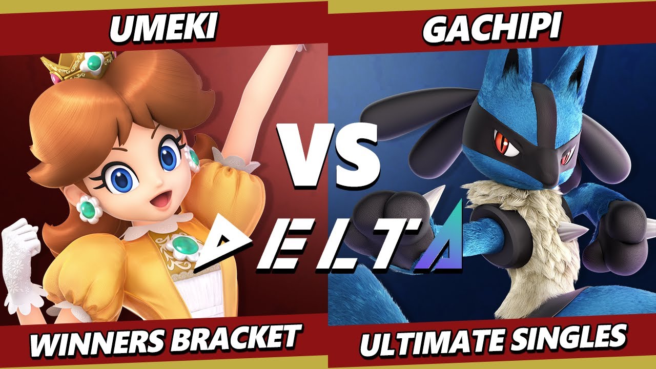 Delta 2 - Umeki (Daisy) Vs. Gachipi (Lucario) SSBU Ultimate Tournament