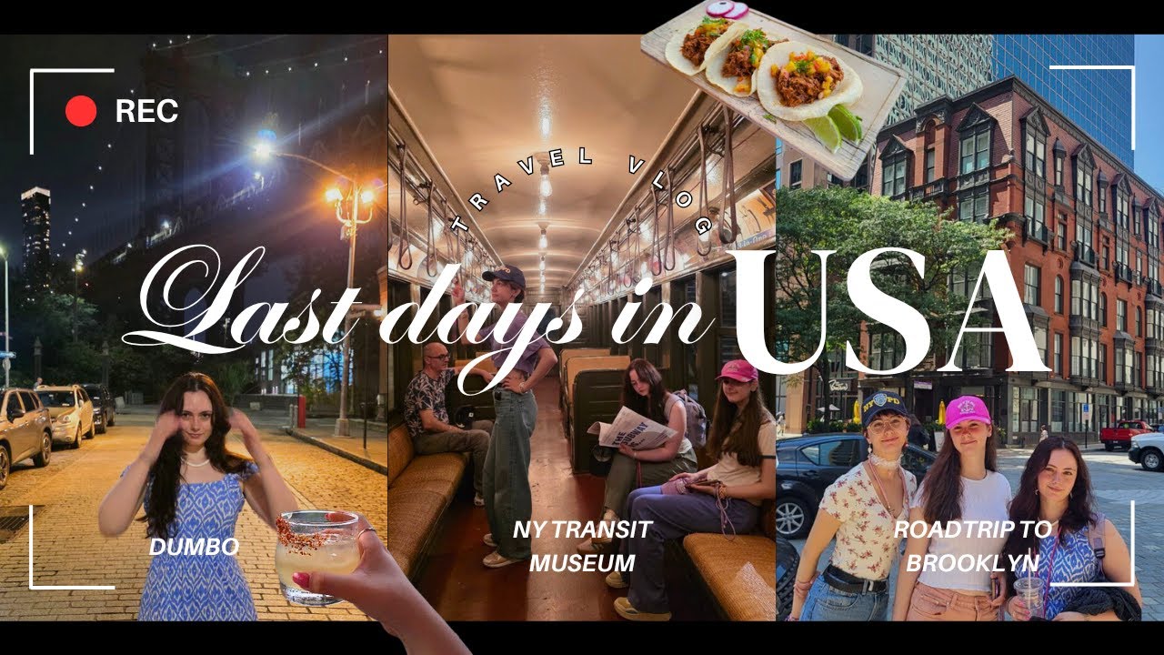 USA Trip: The Grand Finale 🎬🇺🇸| Yale Stops, Brooklyn Nights & Our NYC Goodbye