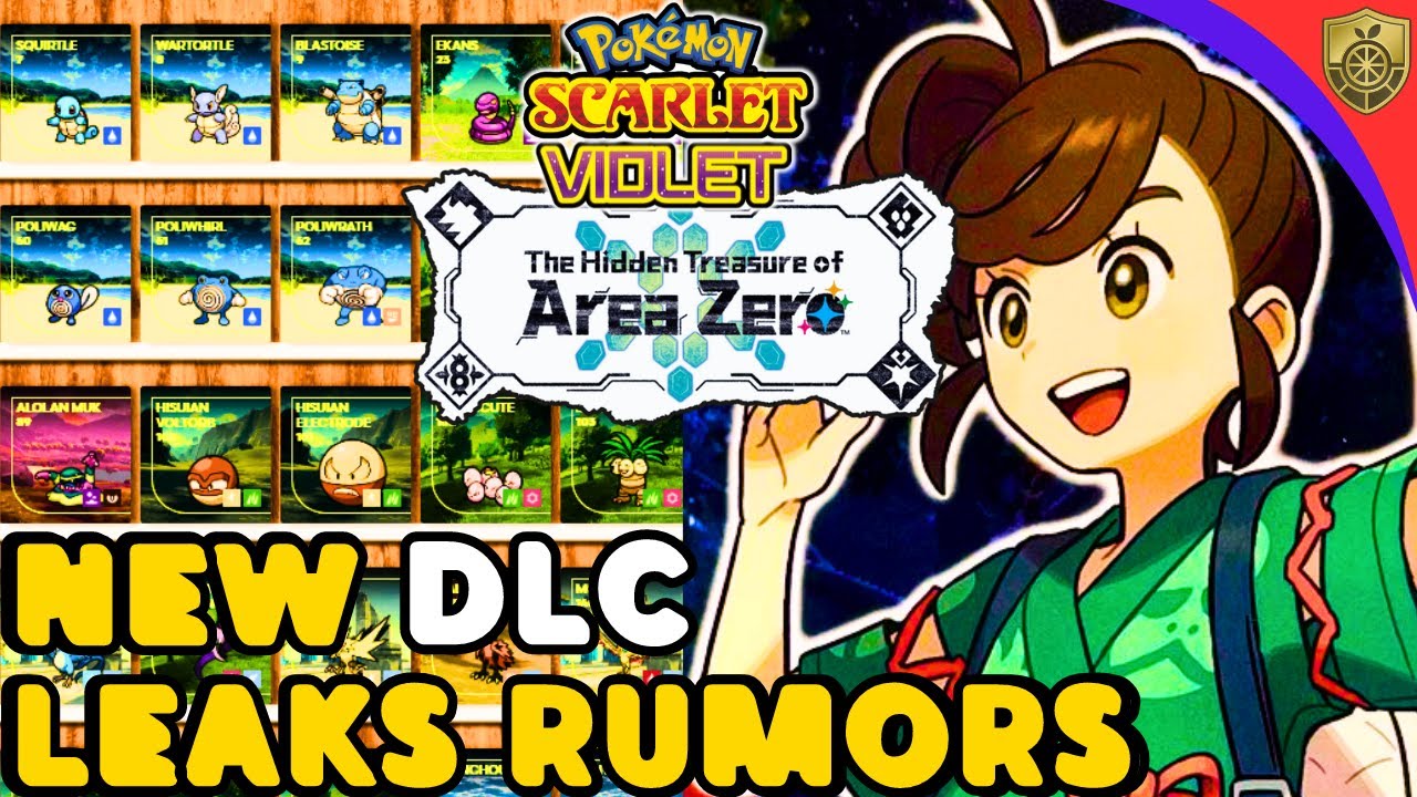 HUGE DLC UPDATE! Leaks Rumors and EVENT for Pokemon Scarlet and Violet