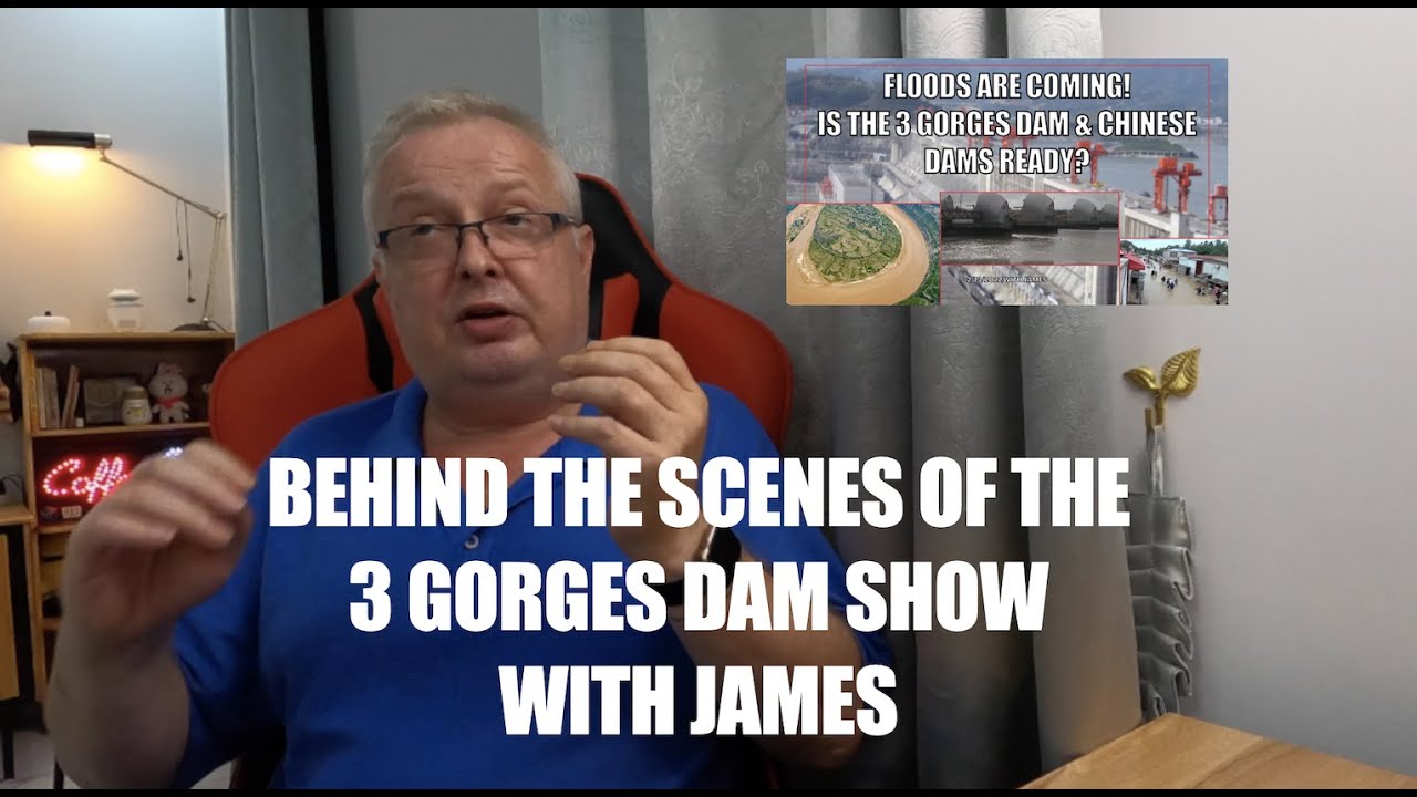 BEHIND THE SCENES OF THE 3 GORGES DAM SHOW WITH JAMES