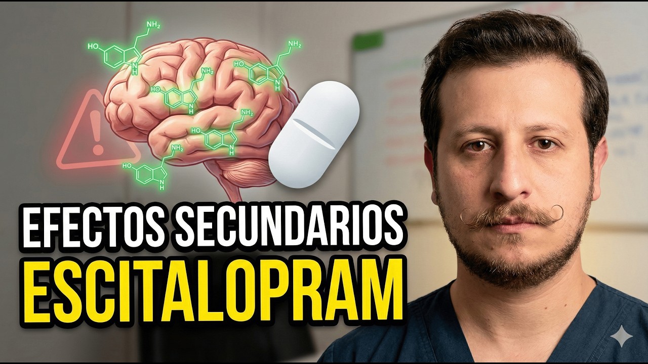 ESCITALOPRAM (LEXAPRO) | EFECTOS SECUNDARIOS EXPLICADOS