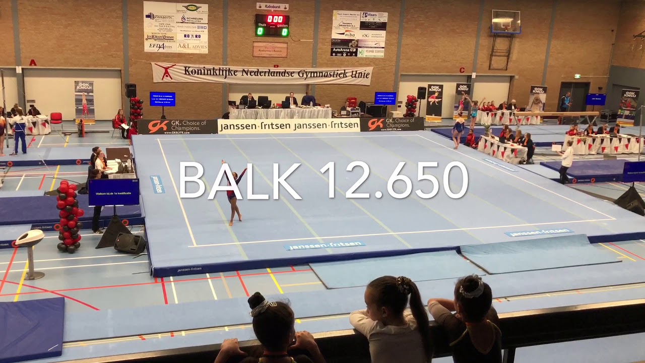 Cherlaine jeugd 1 N2, eerste kwalificatie NK Reuver