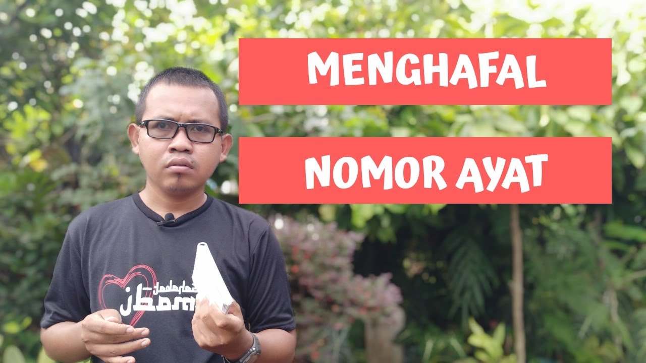 Cara menghafal nomor ayat dengan sangat mudah semudah tersenyum😁