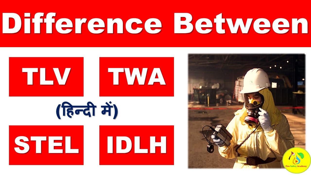 What is TLV-TWA | TLV-STEL | IDLH | Threshold Limit Value in Hindi | Short Term Exposure Limit