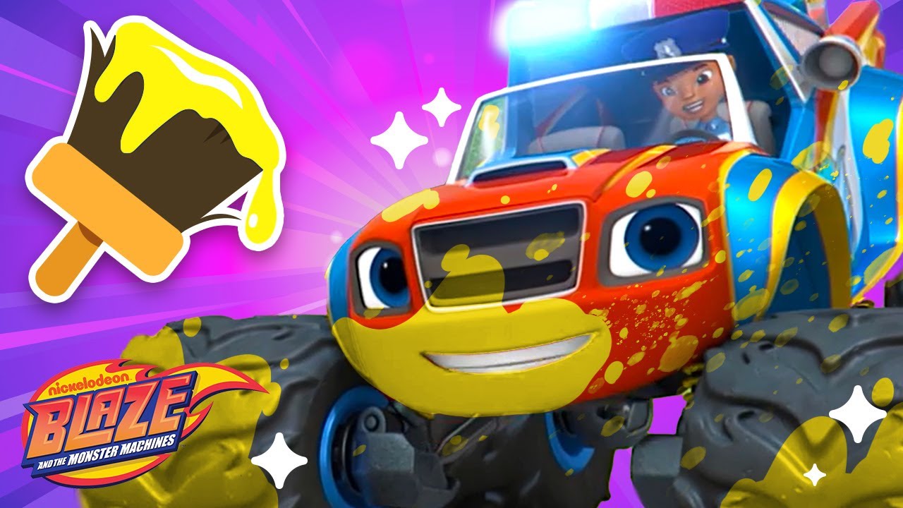Makeover Machines #18 w/ Officer Blaze | Games for Kids | Blaze and the Monster Machines