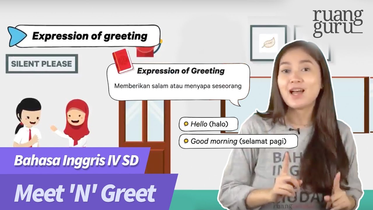 ruangbelajar - Bahasa Inggris IV SD - Meet 'N' Greet | bimbel online