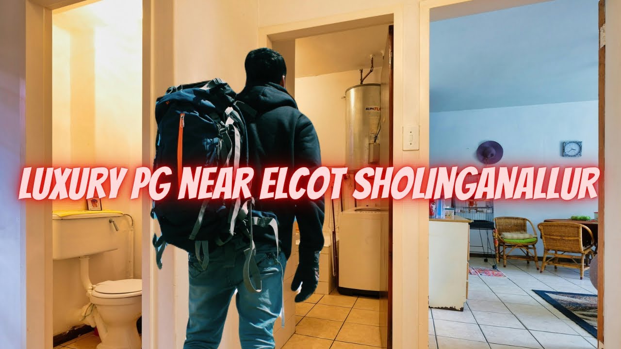 Luxury mens pg near elcot Sholinganallur| Top Notch rooms starting at 6500rs with food| #pg #hostel