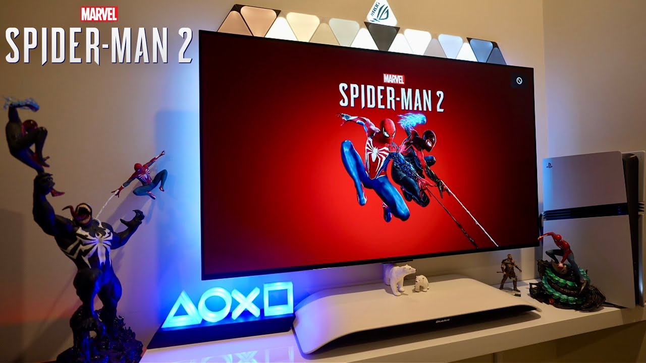 Marvel’s Spider-Man 2 PS5 Pro Gameplay | LG OLED C2 42” OLED TV